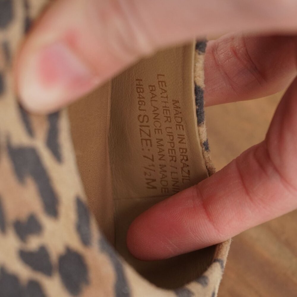 Bernardo Leopard Print Flats - Picture 9 of 11